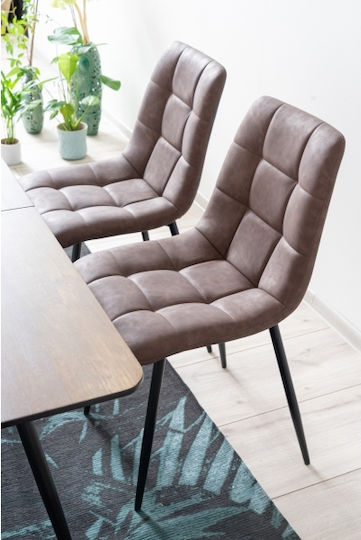 Look Столички Трапезария Кафяв 1бр 38x45x83бр