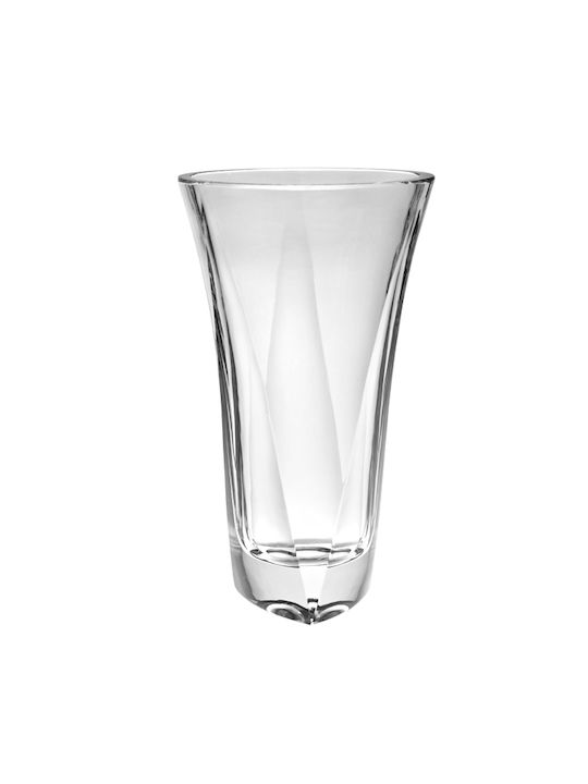 Bohemia Vază Decorativă Sticlă Transparent 30cm 1buc