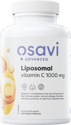 Osavi Liposomal Vitamin C Витамин 1000мг 120 вегетариански капсули