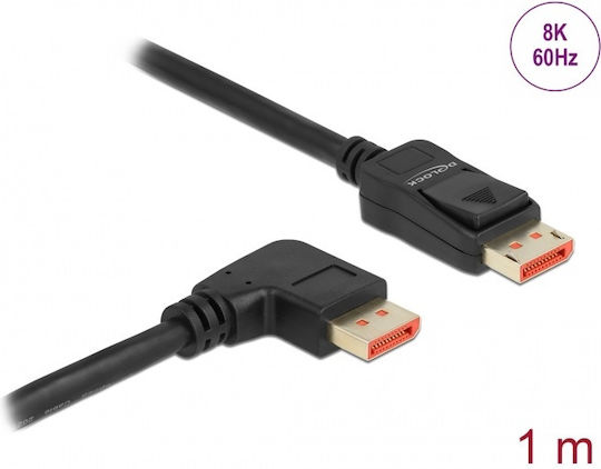 DeLock DeLock DisplayPort-Kabel männlich - DisplayPort-Stecker männlich 1m Schwarz (87060)