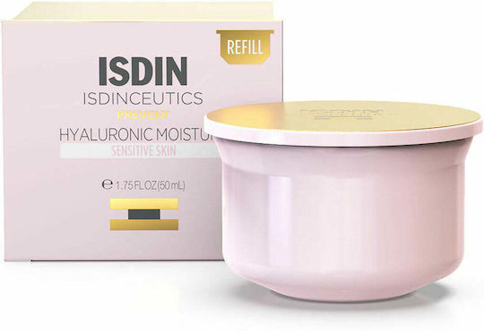 Isdin Prevent Hyaluronic Light Refill Ενυδατική Κρέμα Προσώπου με Υαλουρονικό Οξύ 50gr