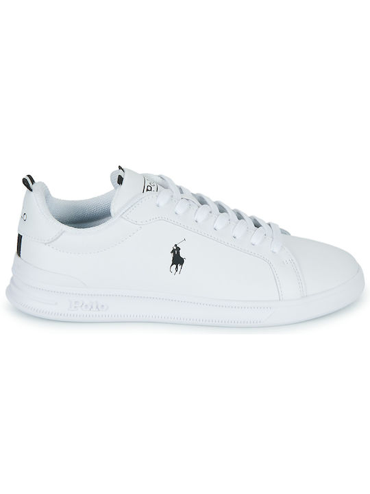 Ralph Lauren Hrt Ct II Γυναικεία Sneakers Λευκά