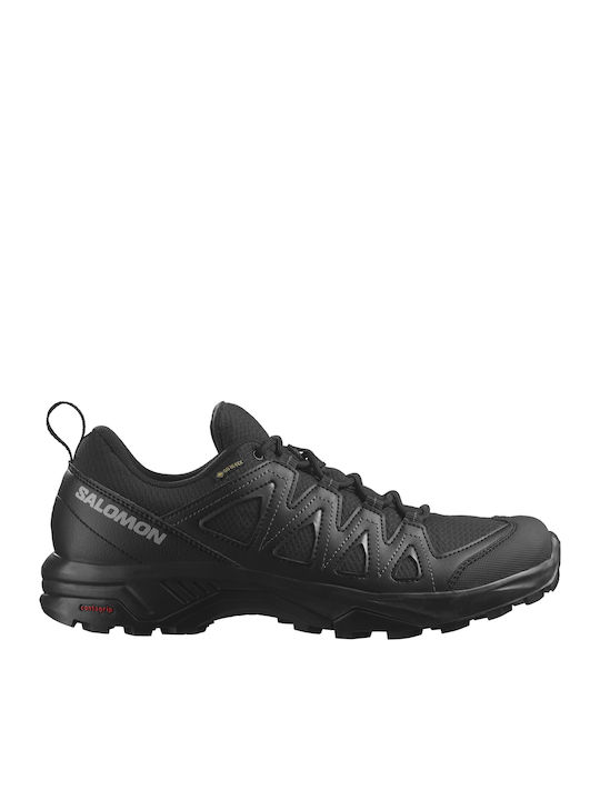 Salomon X Braze GTX Men's Hiking Shoes Waterproof with Gore-Tex Membrane Black