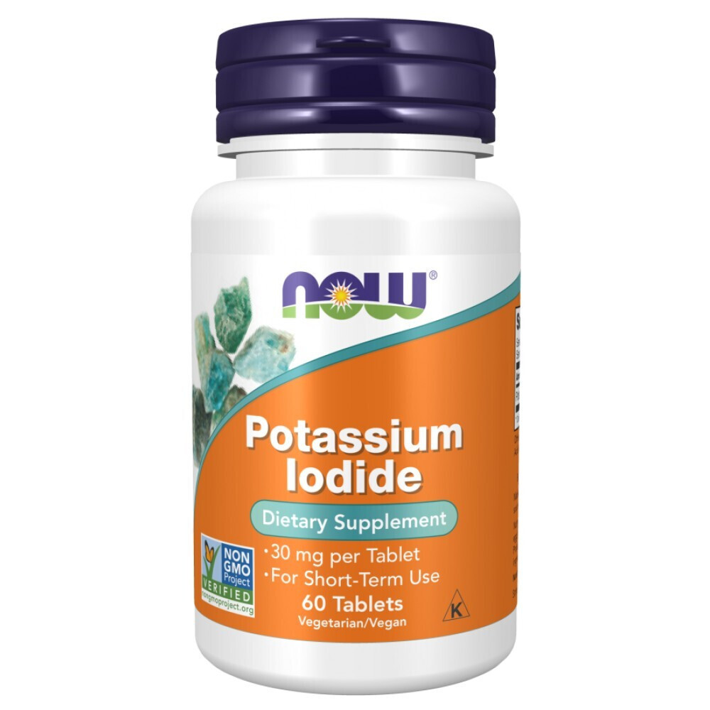 Now Foods Potassium Iodine 30mg 60 ταμπλέτες Skroutz.gr