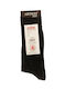 Artisti Italiani 1113 Herren Einfarbige Socken Schwarz 1Pack