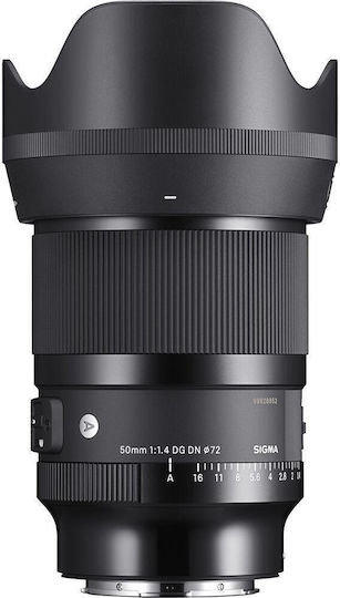 Sigma Full Frame Φωτογραφικός Φακός 50mm f/1.4 DG DN Art Σταθερός για Leica L Mount Μαύρος