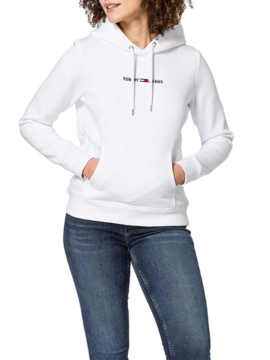 Tommy Hilfiger Women's Hooded Sweatshirt White