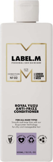Label.M Yuzu Anti Frizz Conditioner Αναδόμησης/Θρέψης για Φριζαρισμένα Μαλλιά 300ml