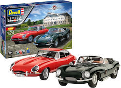 Revell Φιγούρα Μοντελισμού Jaguar 100th Anniversary σε Κλίμακα 1:24 με Κόλλα και Χρώματα