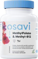 Osavi MethylFolate & Methyl-B12 Витамин 120 вегетариански капсули Osavi MethylFolate & Methyl-B12 Витамин 120 вегетариански капсули
