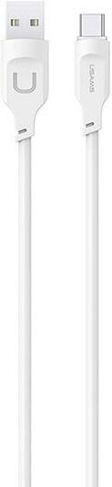 Usams US-SJ568 USB 2.0 Cable USB-C male - USB-A 66W White 1.2m (SJ568USB02)
