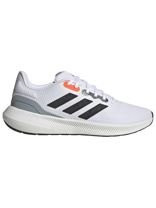 Adidas Runfalcon 3 Ανδρικά Αθλητικά Παπούτσια Running Cloud White / Core Black / Crystal White