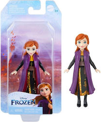 Mattel Disney Princess Frozen Anna Păpușă Mică Rochie Neagră pentru 3+ Ani Diverse Modele 9cm