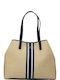 Guess HWWS6995290 Women's Bag Shopper Shoulder Beige / Blue