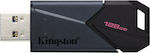 Kingston DataTraveler Exodia Onyx 128ГБ USB 3.2 Стик Сив