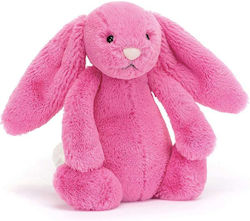 Jellycat Плюшено Зайче Срамежливото зайче Hot Pink 18 см.