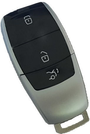 Klappbar mit 3 Tasten für Mercedes Benz