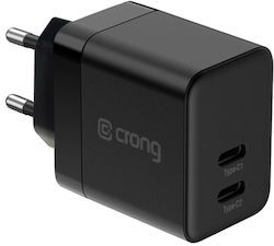 Crong CRG-GNCC35-WHI Adaptor De Perete 35W Alb