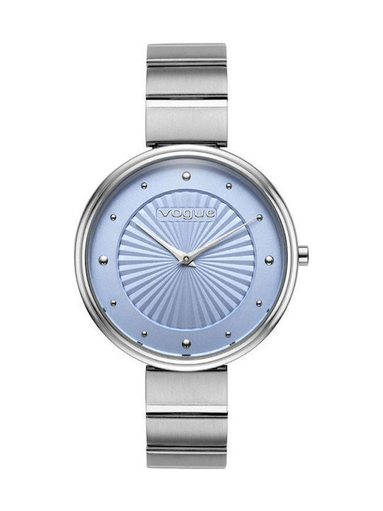 Vogue Women's Watch with Silver Metal Bracelet