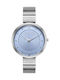 Vogue Women's Watch with Silver Metal Bracelet