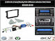 ACV DIN Fascia Panels 2 Din for Skoda Fabia Volkswagen Golf