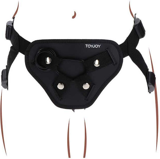 Get Real Harness 28.5cm σε Μαύρο Χρώμα