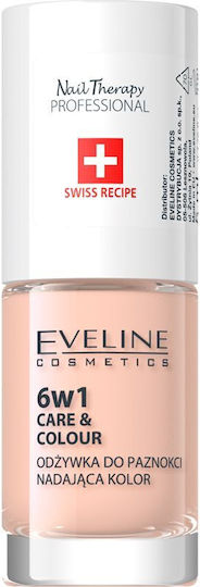 Eveline 6w1 Pflege & Farb Behandlung Nackt 5ml