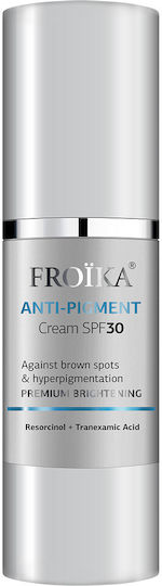 Froika Anti-Pigment Κρέμα Προσώπου Ημέρας με SPF30 κατά των Πανάδων με Βιταμίνη C & Πεπτίδια 30ml