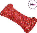 vidaXL Σχοινί Gestrickt 5mm 50m Polypropylen