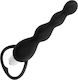 Ohmama Anal Plug Ohmama with Vibration Black 14cm
