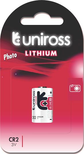 Uniross Photo Lithium Batterie CR2 3V Einweg (Long Life) 1 Stück