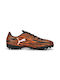 Puma Παιδικά Ποδοσφαιρικά Παπούτσια Rapido III Rasen Black / Orange