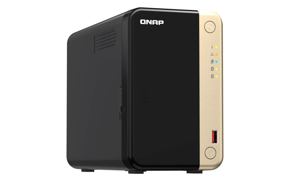 QNap TS-264 NAS Tower με 2 θέσεις για HDD/M.2/SSD και 2 θύρες Ethernet