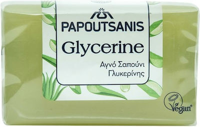 Papoutsanis Glycerine Baton de săpun pentru Fața cu Glicerină 125gr