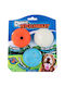 Chuckit Fetch Medley Ball Toy Dog with Sound Medium 3pcs