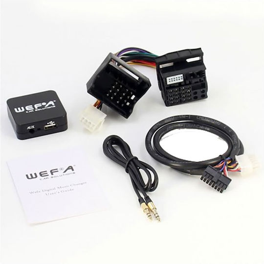 Adaptor Multimedia Auto Wefatech Interface Aux/Usb/Usb Charger/Bluetooth pentru Bmw