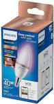 Philips Smart Λάμπα LED για Ντουί E14 Ρυθμιζόμενο Λευκό 470lm Dimmable