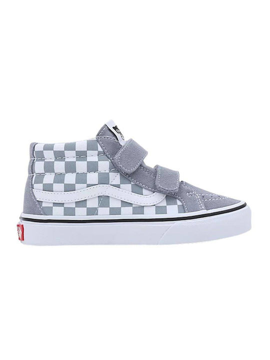 Vans Παιδικά Sneakers High Color Theory SK8-Mid Reissue με Σκρατς Γκρι