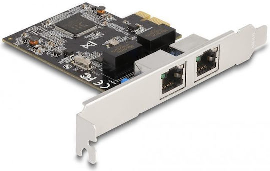 DeLock Ενσύρματη Κάρτα Δικτύου Gigabit (1Gbps) Ethernet PCI-e