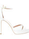 Leder Sandalen Weiß
