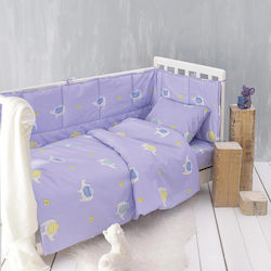 Rythmos Wooly Πάντα Κλασική Εσωτερική Μωβ 40x200cm