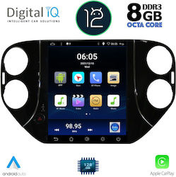 Digital IQ Car-Audiosystem 2DIN (Bluetooth/USB/AUX/WiFi/GPS/Apple-Carplay) mit Touchscreen 9.7"