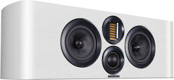 Wharfedale EVO 4.C Ηχείο Hi-Fi Κεντρικό 150W 3 Δρόμων Π75xΒ35xΥ24.5εκ. Λευκό