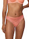Tempting Tulle Γυναικείο String με Δαντέλα Coral