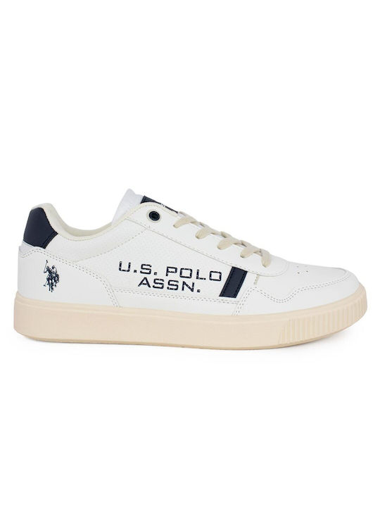 U.S. Polo Assn. Ανδρικά Sneakers White / Blue