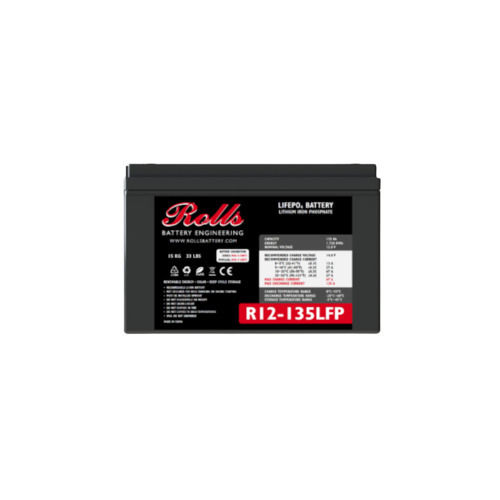 Rolls Baterie Fotovoltaică Tip închis Ciclu adânc 12.8V 135Ah (R12-135LFP)
