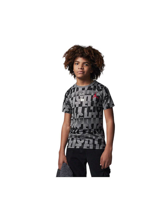 Jordan Kinder-T-Shirt Schwarz