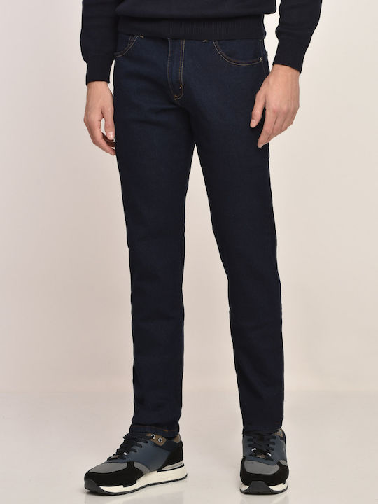 Modern fit Winfield Blue Cotton Monochrome All Day Jeans