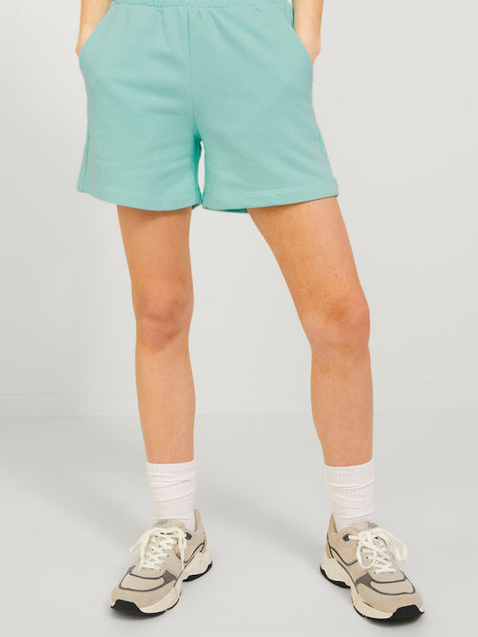 Jack & Jones Γυναικείο Αθλητικό Σορτς Τιρκουάζ