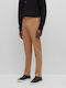 Kaito1 Herrenhosen Chinos Elastisch Schlank Passform Beige